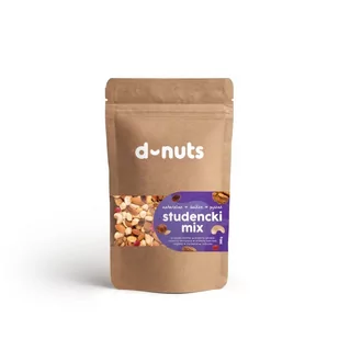 STUDENCKI MIX 500 G D-NUTS - Orzechy i nasiona - miniaturka - grafika 1