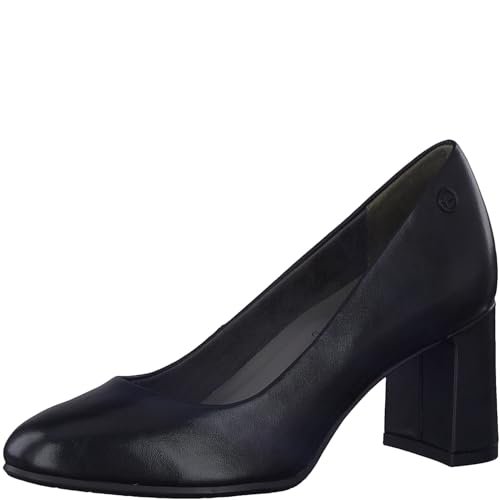 Tamaris Comfort Damskie 8-82404-41 wygodne wygodne buty do wielokrotnego użytku klasyczne buty biznesowe czółenka, czarny, 36 EU Weit