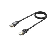 Kable komputerowe i do monitorów - Unitek C18149AGY03-20M RJ-45 LAN Patchcord cat.8 S/FTP 20m Czarny - miniaturka - grafika 1