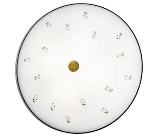 Kolarz 731.U14.4.70- Lampa sufitowa NONNA 4xE27/60W/230V śr. 54 cm czarna/mosiądz - Lampy sufitowe - miniaturka - grafika 1