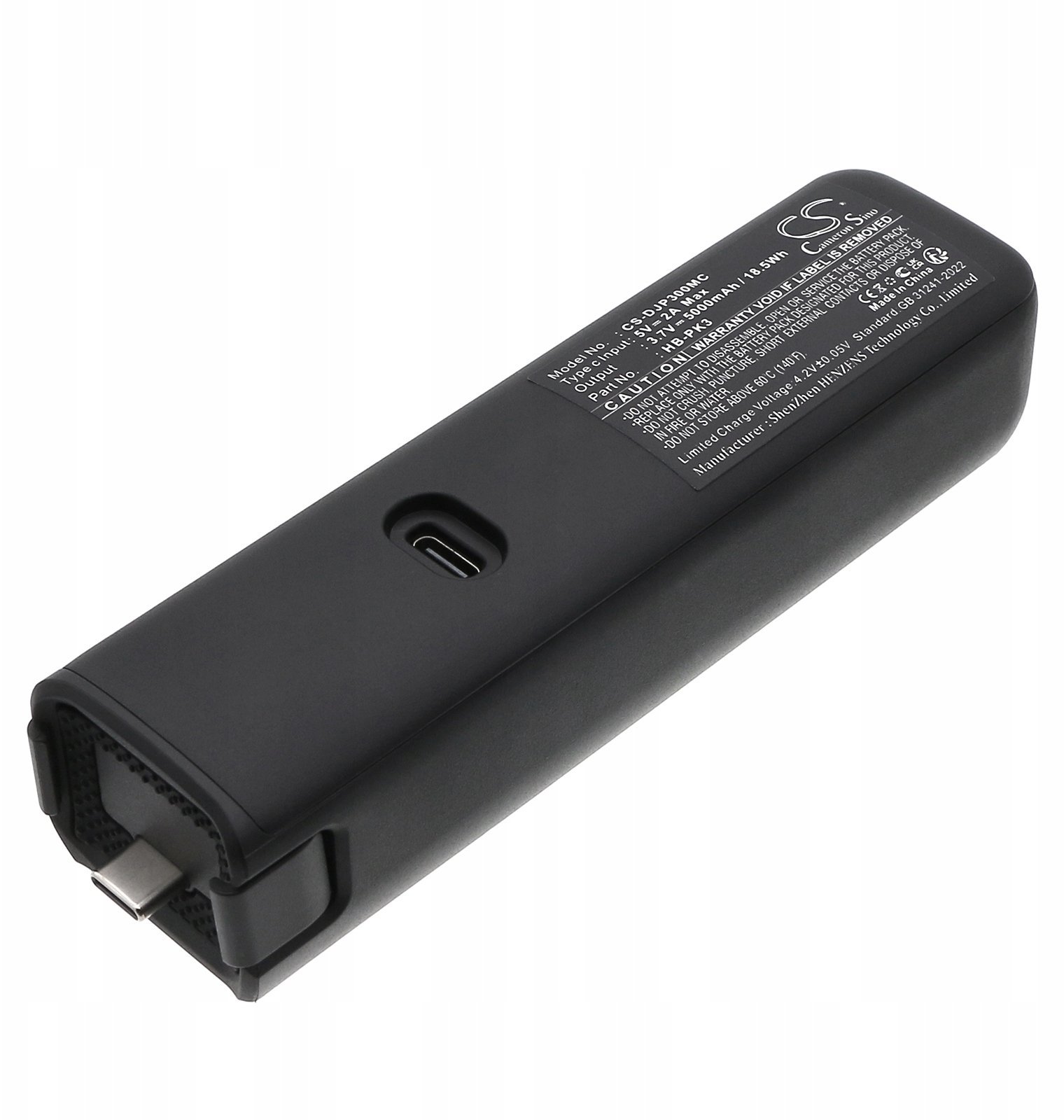 Akumulator Bateria Grip Uchwyt Power Bank Typ Hb-pk3 Do Dji Osmo Pocket 3 / Cs-djp300mc