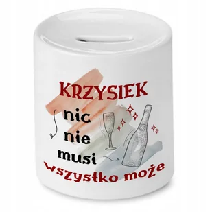 Skarbonka 330 ml Dla Igora Syna Dziecka Prezent z Nadrukiem ze Zdjęciem + Opakowanie na prezent (wzór 01) - Skarbonki - miniaturka - grafika 1