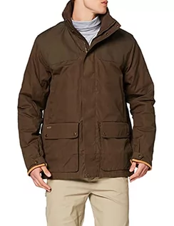 Kurtki męskie - Fjällräven Kurtka męska soerm Land Padded Jacket -  M ciemnooliwkowy 90700-633 - grafika 1