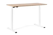 Biurka - Biurko Otis - Stelaż i blat - 120x60 - Dąb - miniaturka - grafika 1