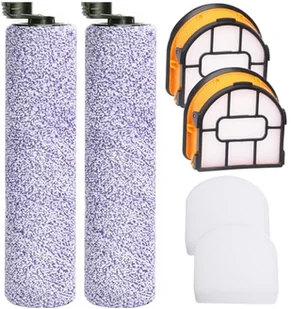 Wymiana wałka szczotkowego i filtra do Shark WDB1F2 HydroVac AW201 AW302 WD201 WD100 WD200 WD101 WD200C WD201C WD101C HydroVac bezprzewodowy odkurzacz na mokro i sucho - Akcesoria do odkurzaczy - miniaturka - grafika 1