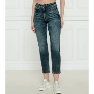 HUGO Jeansy 938 Tapered fit - Spodnie damskie - miniaturka - grafika 1