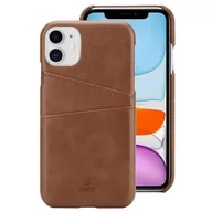 Etui i futerały do telefonów - Crong Crong Neat Cover Etui iPhone 11 Pro z kieszeniami brązowy) 10_15184 - miniaturka - grafika 1