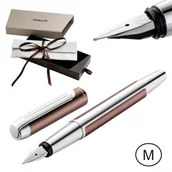 Pióra wieczne - Pióro wieczne PURA P40 M Mokka, Pelikan - miniaturka - grafika 1