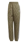 Spodnie damskie - Spodnie damskie Adidas Pants pikowane khaki dresowe-S - miniaturka - grafika 1
