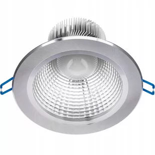 LIGHTECH Oprawa LED downlight Deep 12W 960lm 4000K silver Lightech 189733 - Oprawy, klosze i abażury - miniaturka - grafika 1