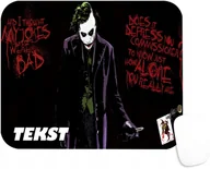 Podkładki pod mysz - PODKŁADKA POD MYSZKĘ Z NADRUKIEM JOKER BATMAN WZORY-TEKST -20X24 - miniaturka - grafika 1