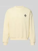 Bluzy męskie - Bluza o luźnym kroju z mieszanki bawełny - miniaturka - grafika 1