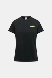 Koszulki sportowe damskie - Diadora T-shirt - Czarny - Kobieta - XL (XL) - 102.175882 - grafika 1