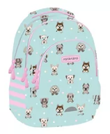 Plecaki - Astrabag, Plecak trzykomorowy - Puppies world (AB330) - miniaturka - grafika 1