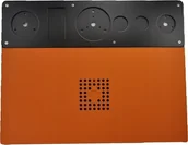 Mikroskopy i lupy - Mikroskop Rosfix Metalowa baza z silikonową matą do mikroskopu TE-710 430x336mm - miniaturka - grafika 1