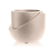 Podpórki do książek - Doniczka Cut my top, jasny beż, średnica 13cm - miniaturka - grafika 1