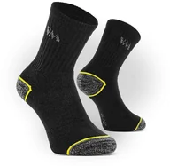 Skarpety termoaktywne - Skarpety bawełniano-poliestrowe VM FOOTWEAR, rozm. 43-46, 3 pary, czarno-szare - miniaturka - grafika 1