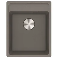 Zlewozmywaki - Franke Zlewozmywak fragranitowy Maris MRG 610-37 TL Kamienny Szary 114.0661.777 114.0661.777 - miniaturka - grafika 1