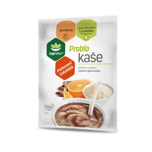 Topnatur - Owsianka Probio, pomarańcza i czekolada, 60 g - Kasza - miniaturka - grafika 1