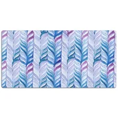 Podkładki na biurko - Mata z nadrukiem na biurko Wzór w jodełkę 120x60 cm, Dywanomat - miniaturka - grafika 1