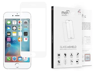 movear Szkło Hartowane 2.5D MAX na iPhone 6 plus / 6s plus Pyłoszczelne Full Glue Cały Ekran AIP6PGMM03AWH - Szkła hartowane na telefon - miniaturka - grafika 5
