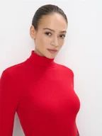 Swetry damskie - Mohito - Czerwony golf z bawełną - czerwony - miniaturka - grafika 1