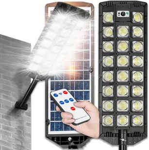 LAMPA SOLARNA CZUJNIK RUCHU ZMIERZCHU 600 LED 2000W - Lampy ogrodowe - miniaturka - grafika 1