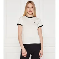 Koszulki i topy damskie - Karl Lagerfeld T-shirt ikon patch Slim Fit - miniaturka - grafika 1
