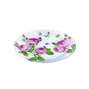Nuova Cer R2S Półmisek szklany 32 cm R2S Romantic 242 RMR - Miski i półmiski - miniaturka - grafika 1