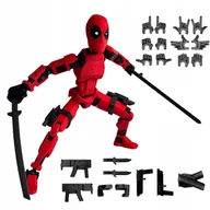 Manekiny wystawowe - Figurka Ruchoma Mini Legenda Manekin 3D Robot Kolekcjonerska Zabawka - miniaturka - grafika 1
