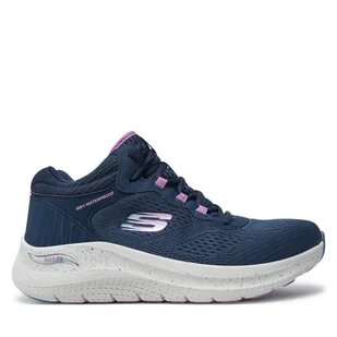 Sneakersy Skechers 150194/NVPR Granatowy - Sneakersy damskie - miniaturka - grafika 1