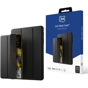 Etui na Galaxy Tab A8 3MK Soft Tablet Case Czarny - Etui do czytników e-book - miniaturka - grafika 1