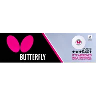Tenis stołowy - Piłeczki do tenisa stołowego BUTTERFLY R40+ 12szt. - miniaturka - grafika 1
