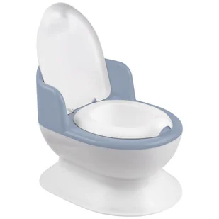 Nocnik dla dzieci z wyjmowanym pojemnikiem biało-niebieski - Akcesoria do wc Nocnik dla dzieci z wyjmowanym pojemnikiem biało-niebieski - Akcesoria do wc - miniaturka - grafika 1