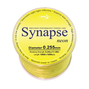 Katran żyłka Synapse neon 0,331 mm 1000m - Żyłki wędkarskie - miniaturka - grafika 1