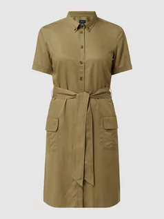 Sukienki - Sukienka koszulowa w stylu utility model ‘Safari’ - grafika 1