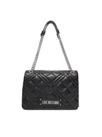 Torebki damskie - LOVE MOSCHINO Torebka JC4153PP0MLA000B Czarny - miniaturka - grafika 1