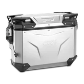 Kufry i sakwy motocyklowe - Kufer Boczny Givi Trekker Outback EVO Anodized Aluminum - miniaturka - grafika 1