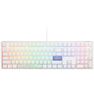Klawiatury - Ducky One 3 Classic Pure White Klawiatura Gamingowa RGB LED - MX-Blue (US) - miniaturka - grafika 1