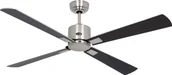 Wentylatory sufitowe - Energooszczędny wentylator sufitowy z pilotem Eco Neo III WiFi 152 cm chrom szczotkowany Wenge / srebrnoszare łopatki - miniaturka - grafika 1