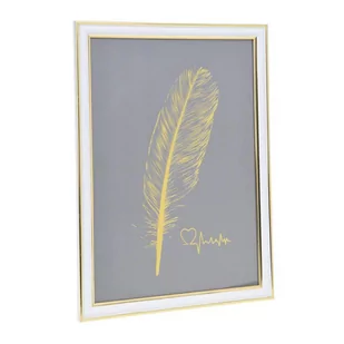 Ramka na zdjęcie wisząca złota 29,5x21 cm - Ramki na zdjęcia - miniaturka - grafika 1
