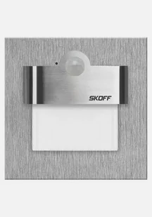 Skoff Tango LED czujnik ruchu 6000K INOX SZLIF IP20 10V (MJ-TAN-K-W) - Lampy ścienne - miniaturka - grafika 1