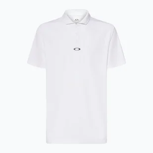 Koszulka polo męska Oakley Iconic Oakley Ss Polo Shirt white - Koszulki męskie - miniaturka - grafika 1