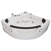 Wanny z hydromasażem - Wanna z hydromasażem narożna Turbo+ 152x152 cm MO-10632T+ - miniaturka - grafika 1