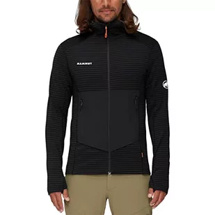 Mammut Męska kurtka 1014 Midlayer Aconcagua, czarna, regular, czarny, M - Kurtki męskie - miniaturka - grafika 1