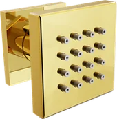 Akcesoria do armatury i ceramiki - Mexen dysza boczna natynkowa, złota - 79360-50 - miniaturka - grafika 1