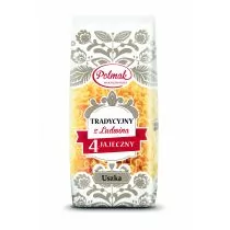Polmak Makaron 4 jajeczny Tradycyny Uszka 250 g - Makaron - miniaturka - grafika 1