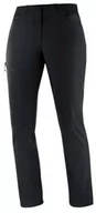 Spodnie sportowe damskie - Spodnie Salomon Wayfarer W Deep Black 2024 - miniaturka - grafika 1