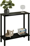 Konsole i sekretarzyki - Czarna konsola do przedpokoju R4-L49 - miniaturka - grafika 1