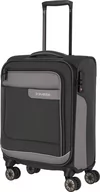 Walizki - Walizka kabinowa Travelite Viia 55 cm różowa - miniaturka - grafika 1